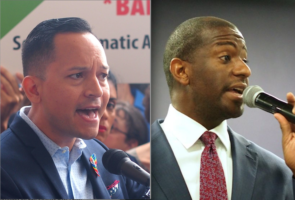 Carlos Guillermo Smith and Andrew Gillum