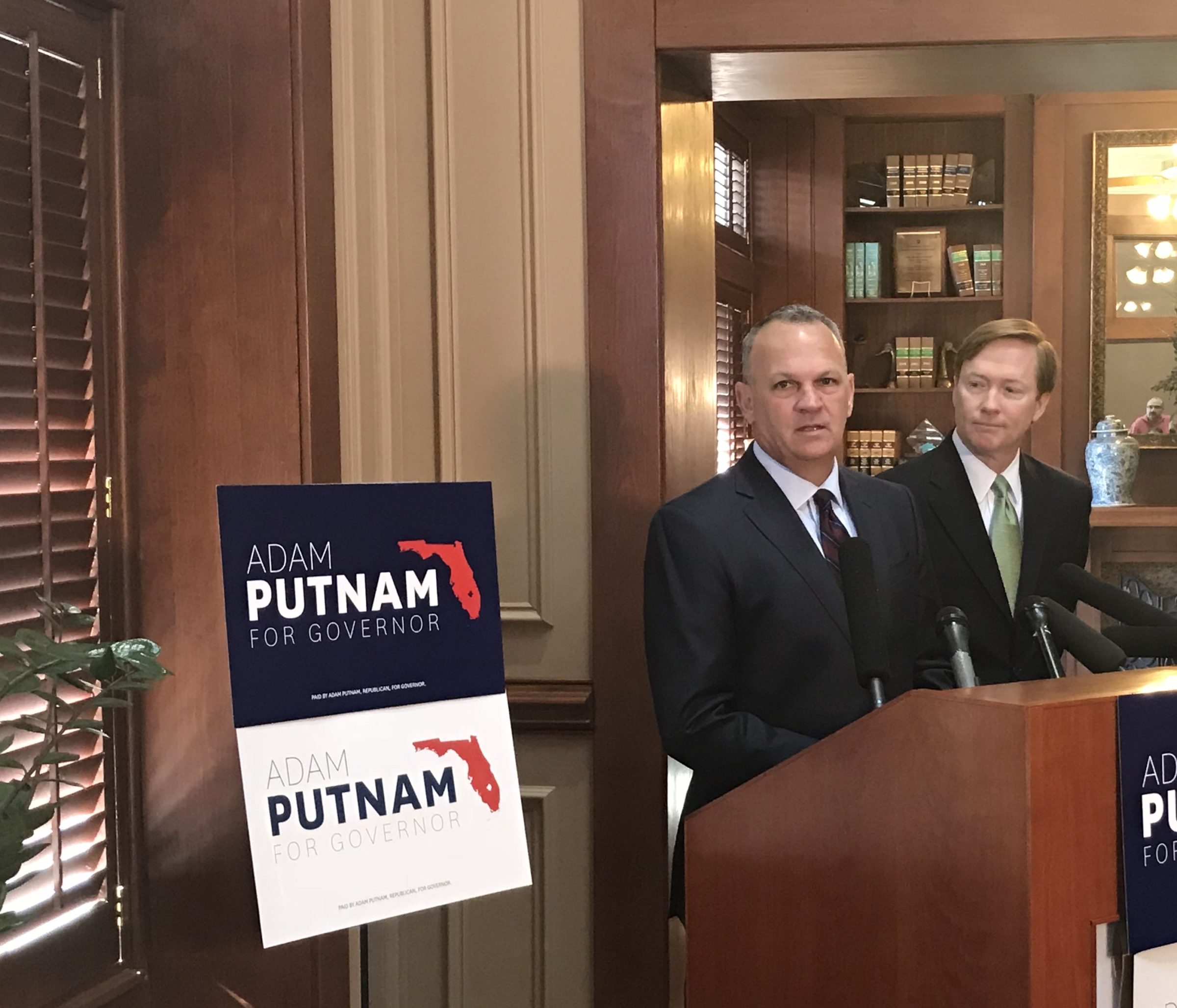 Richard Corcoran endorses Adam Putnam