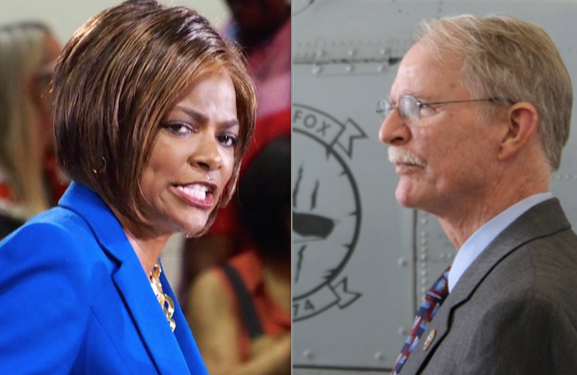 Val Demings and John Rutherford