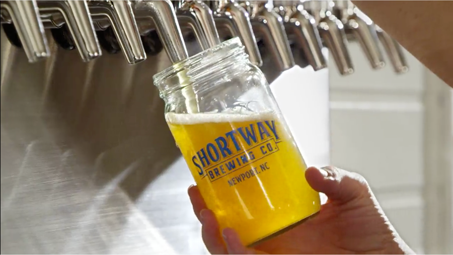 Trump ad shortway brewing