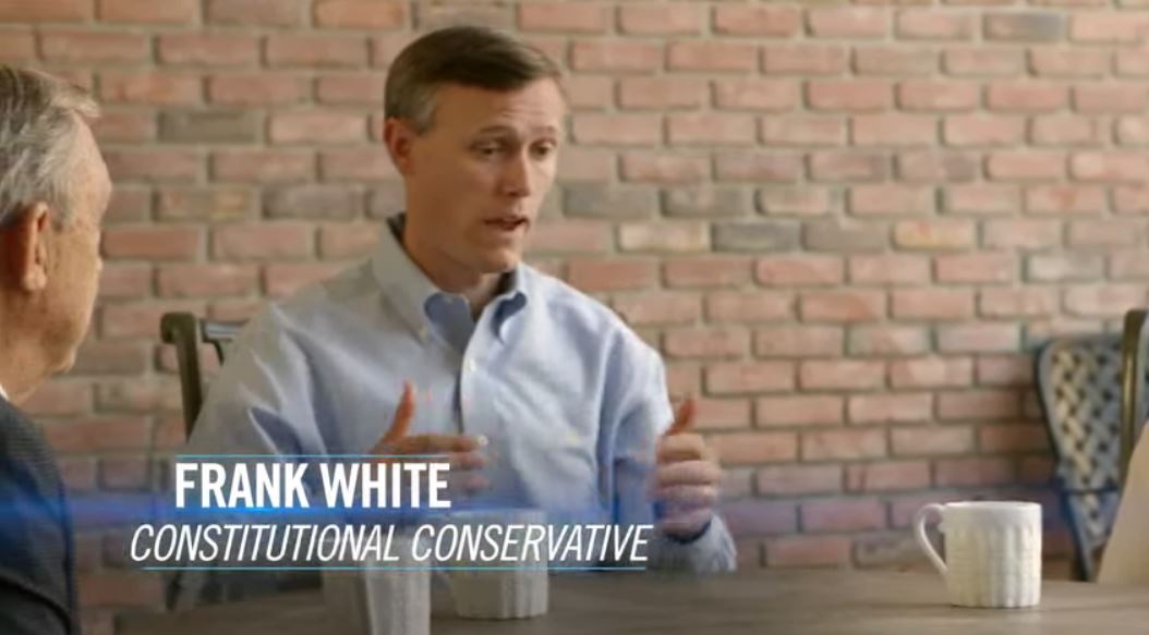 Frank White constitutional conservative ad 6.25