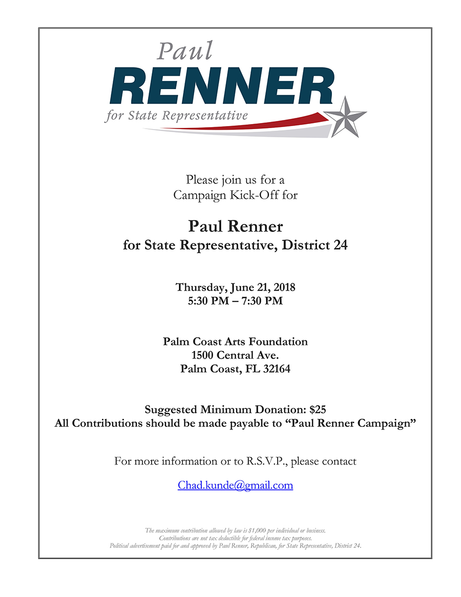 Renner Campaign Kickoff 6.21.18