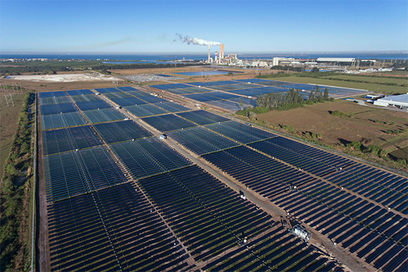 Solar energy farm