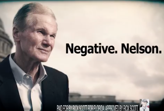 Rick Scott attack ad on Bill Nelson