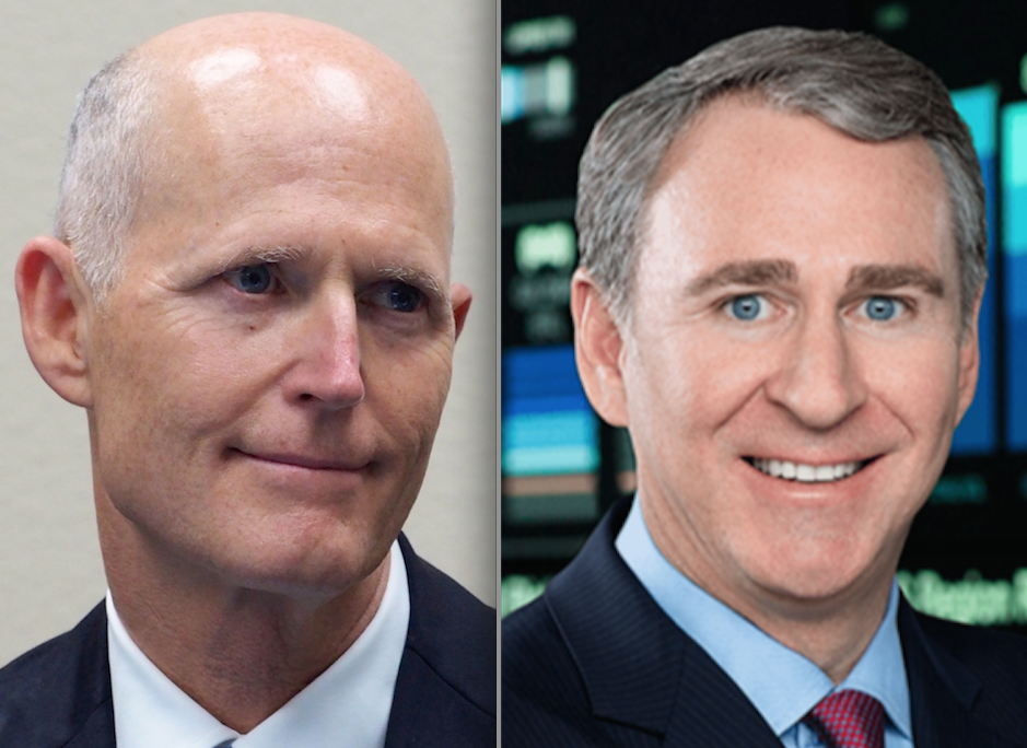 Rick Scott and Ken Griffin