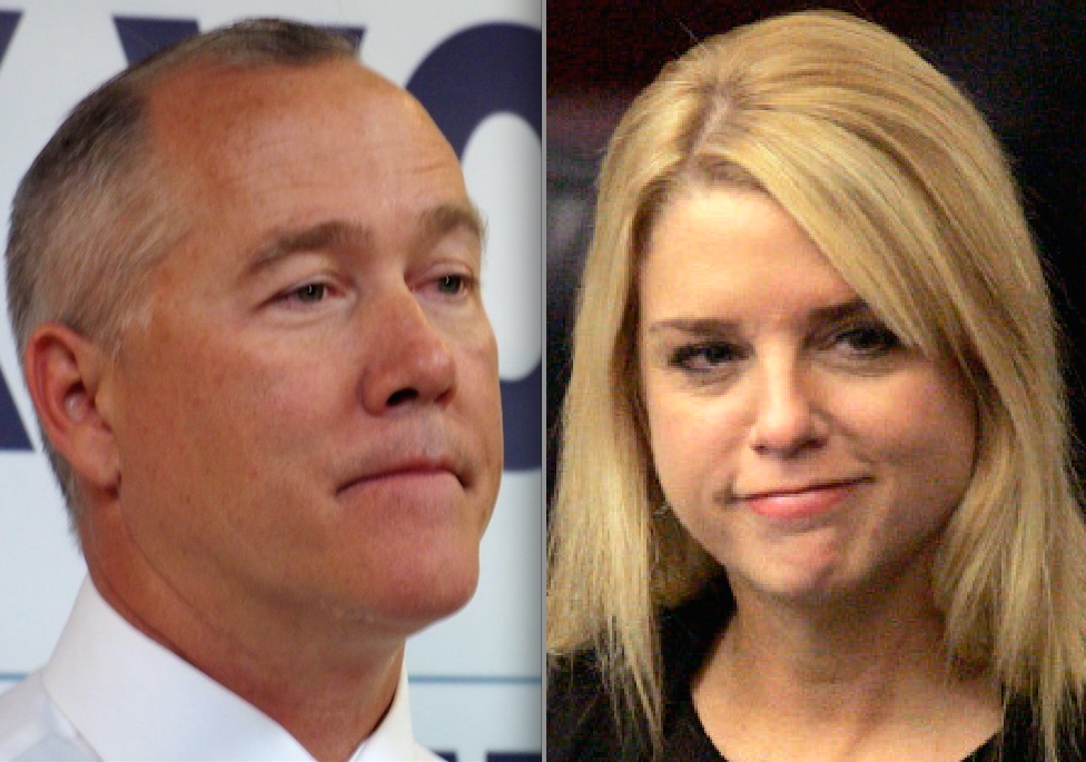 Mike Miller and Pam Bondi