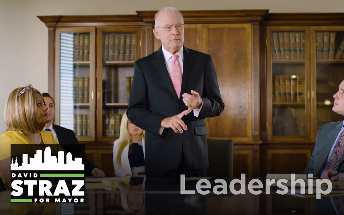 David Straz TV ad