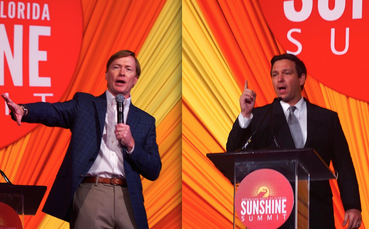 Adam Putnam and Ron DeSantis