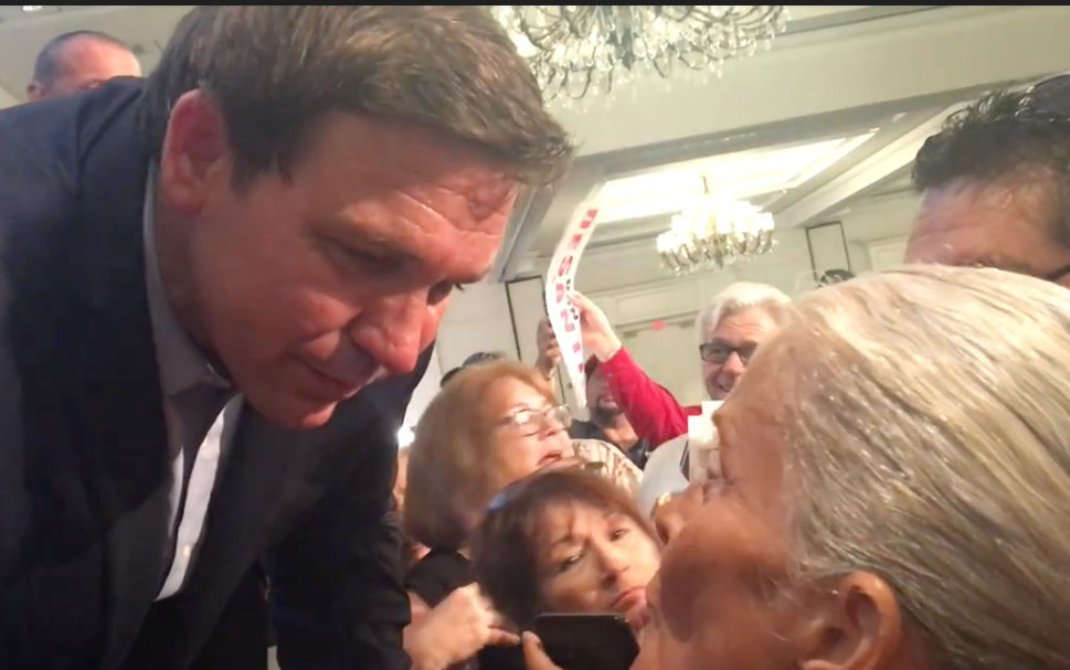 Ron DeSantis and Ginger Goepper