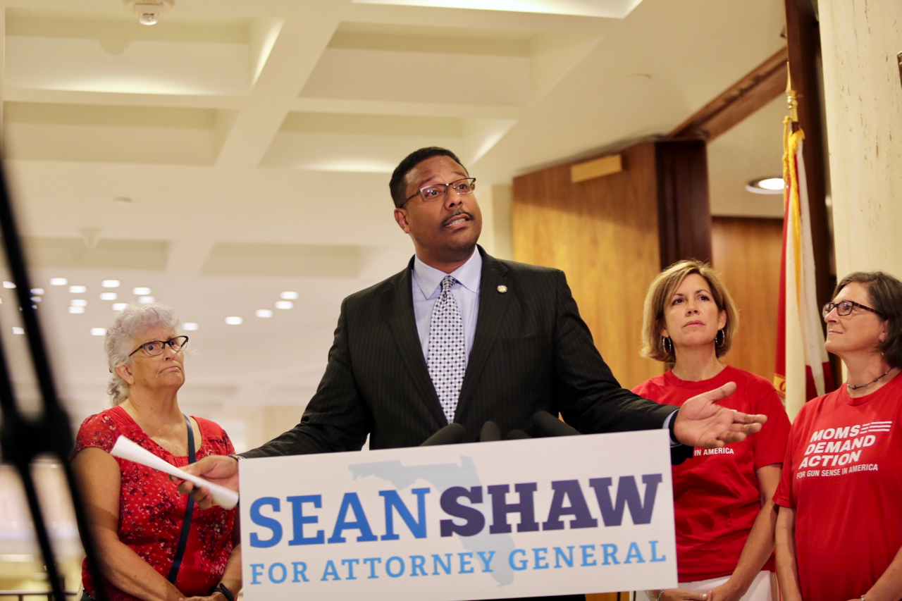 Sean Shaw Capitol presser 08092018