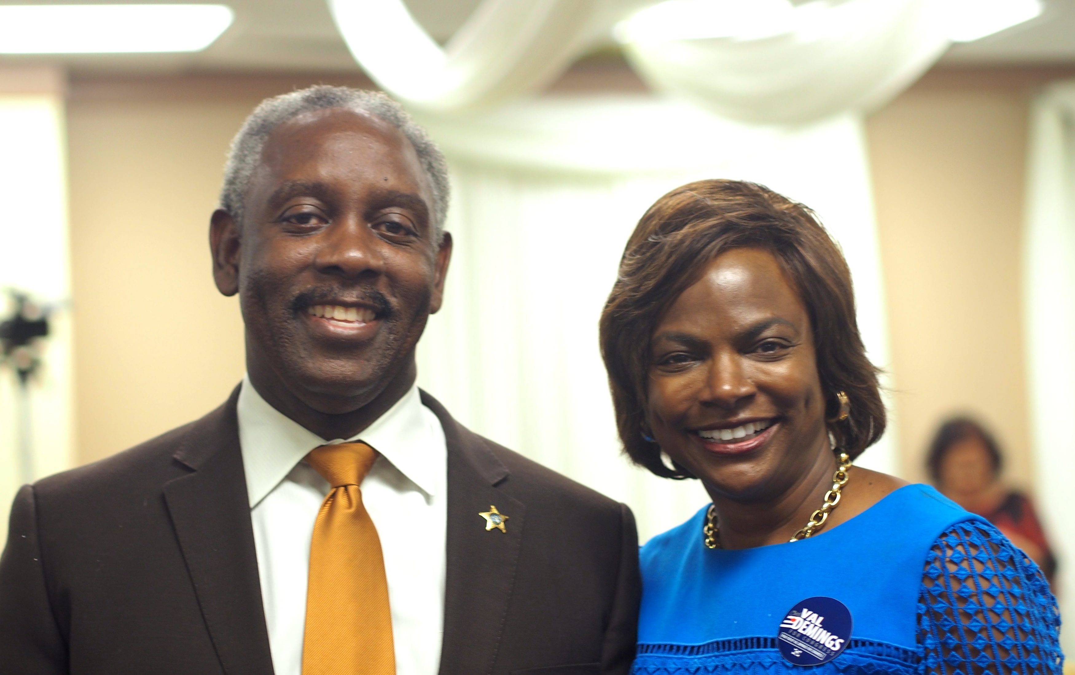 Jerry Demings and Val Demings