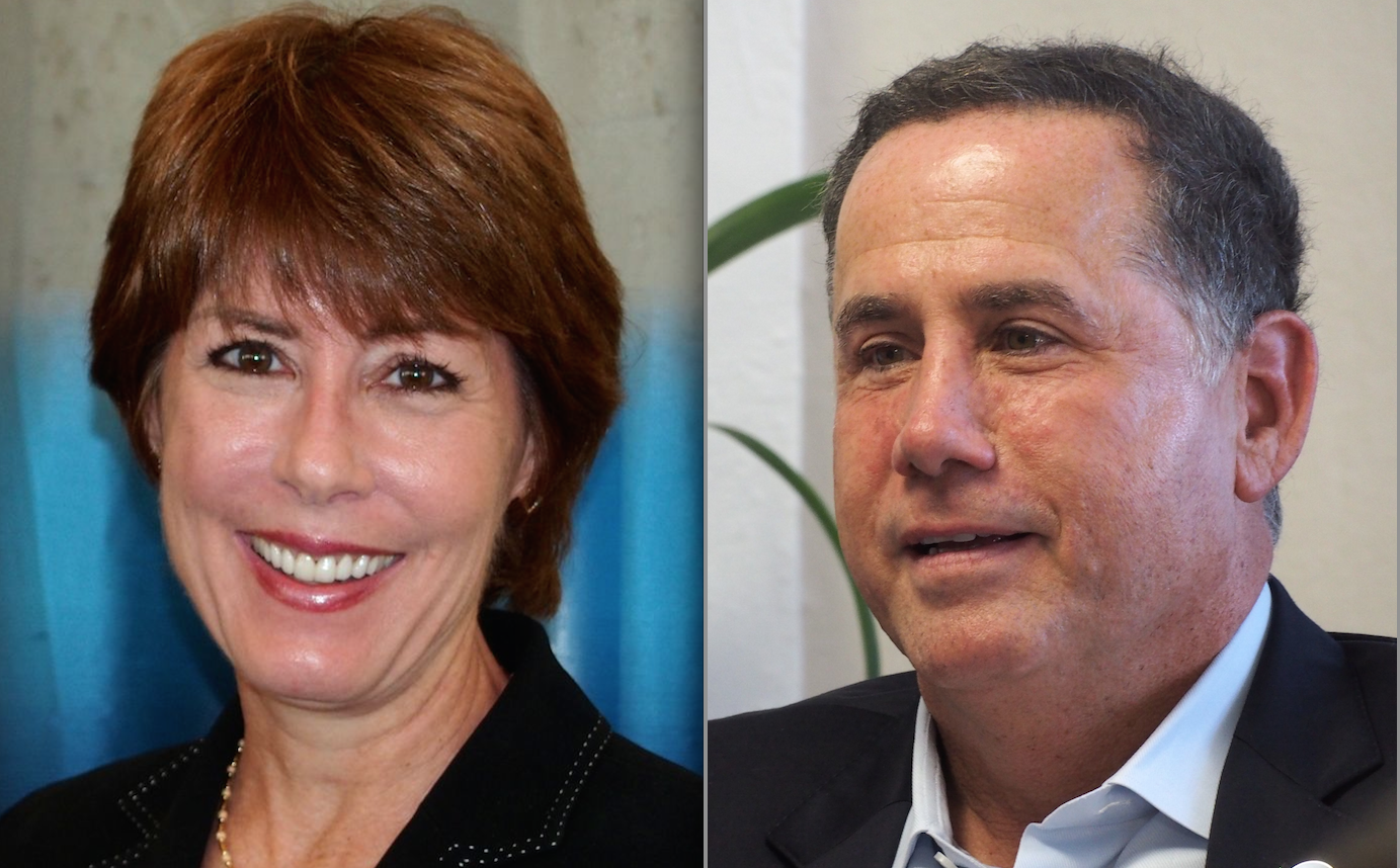 Gwen Graham and Phil Levine