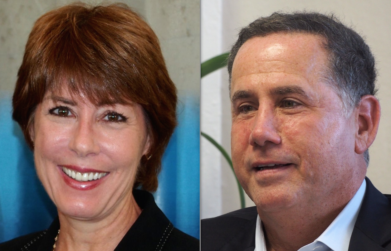 Gwen Graham and Philip Levine