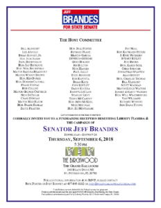 Brandes fundraiser 9.6.2018
