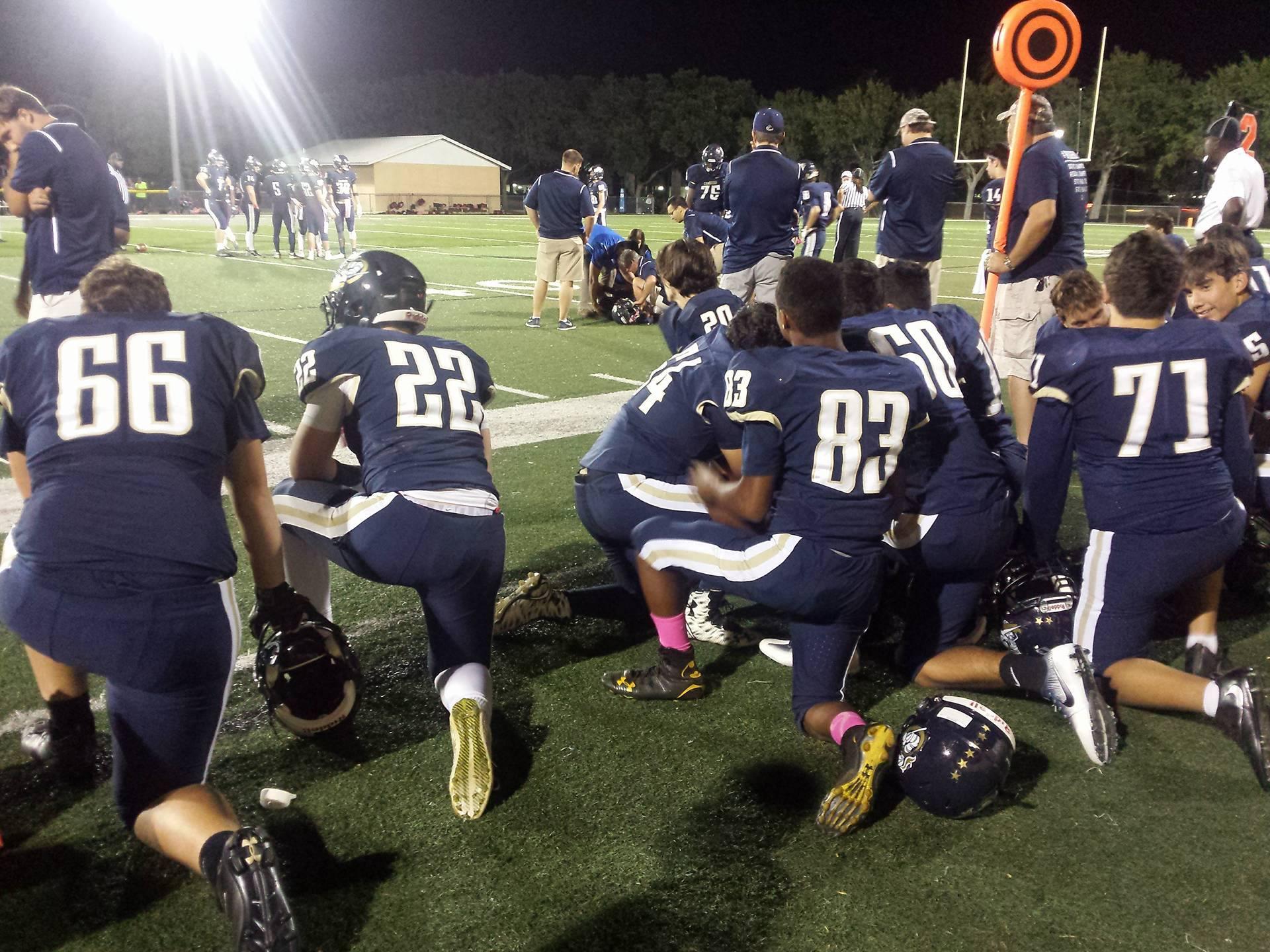 Tampa Christian pregame prayer