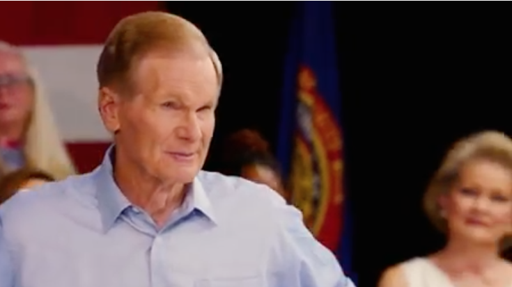 Bill Nelson in TV ad