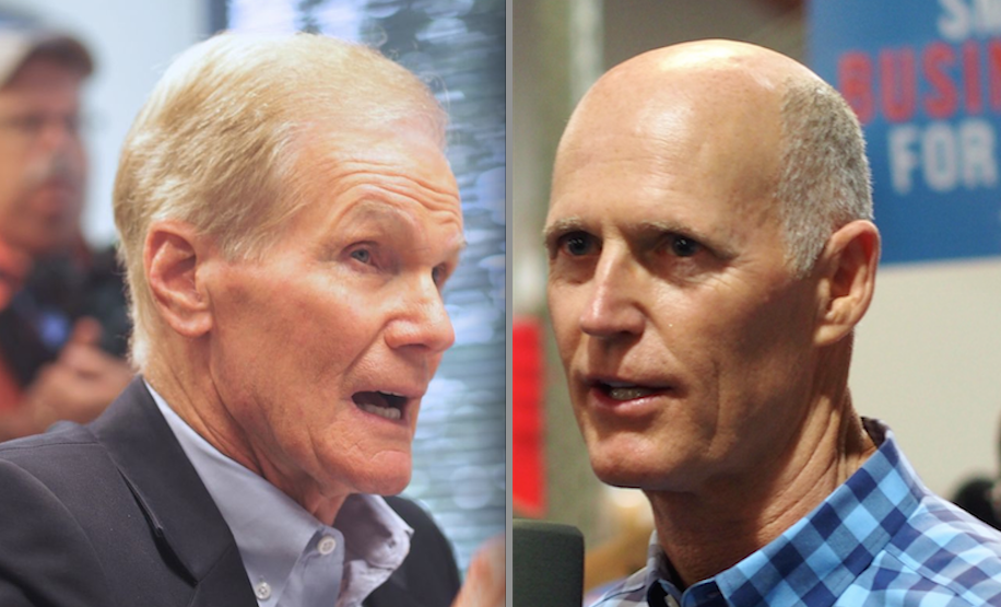 Bill Nelson and Rick Scott