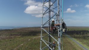 Mexico Beach Antenna Install