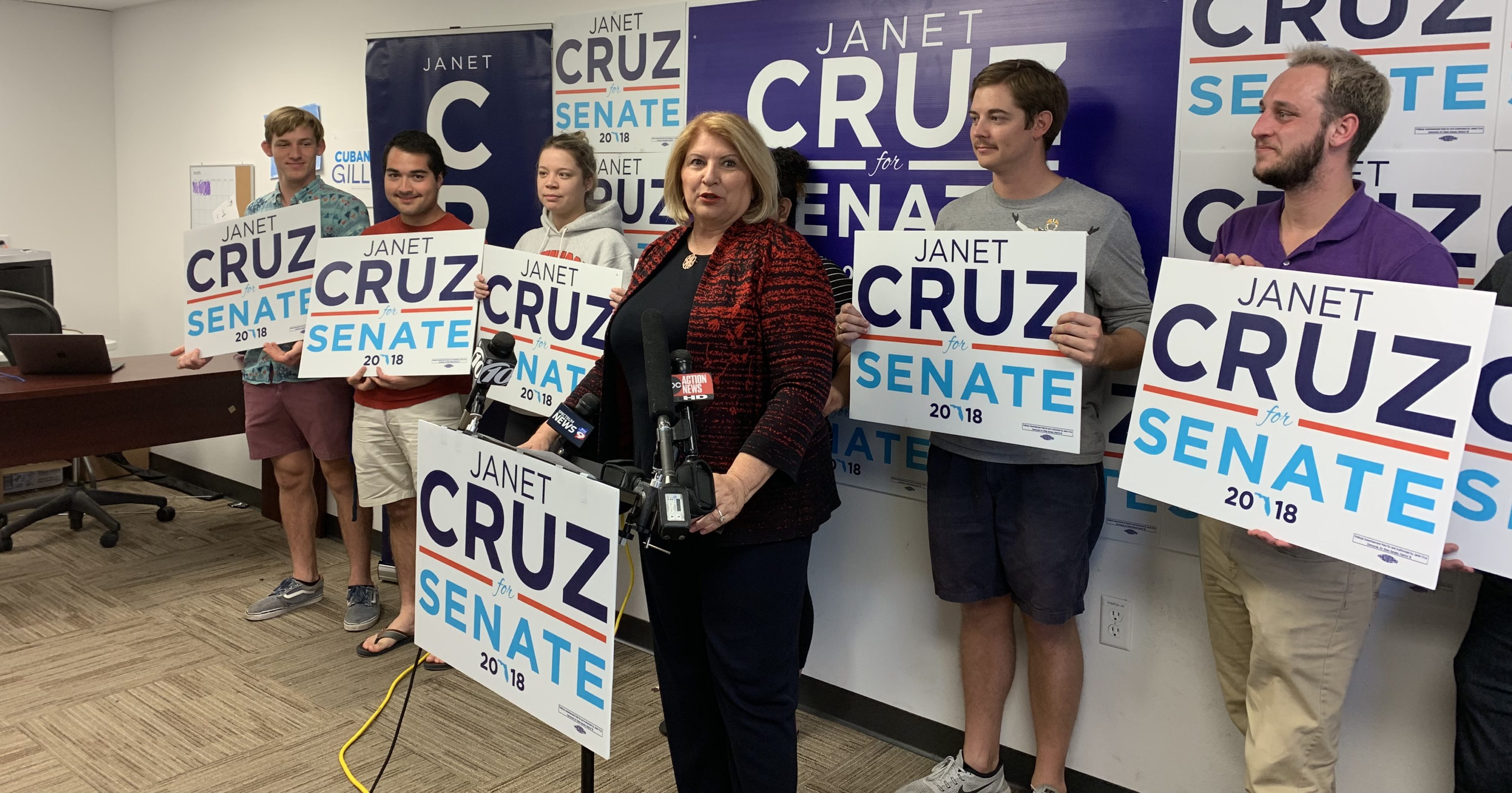 Janet Cruz victory