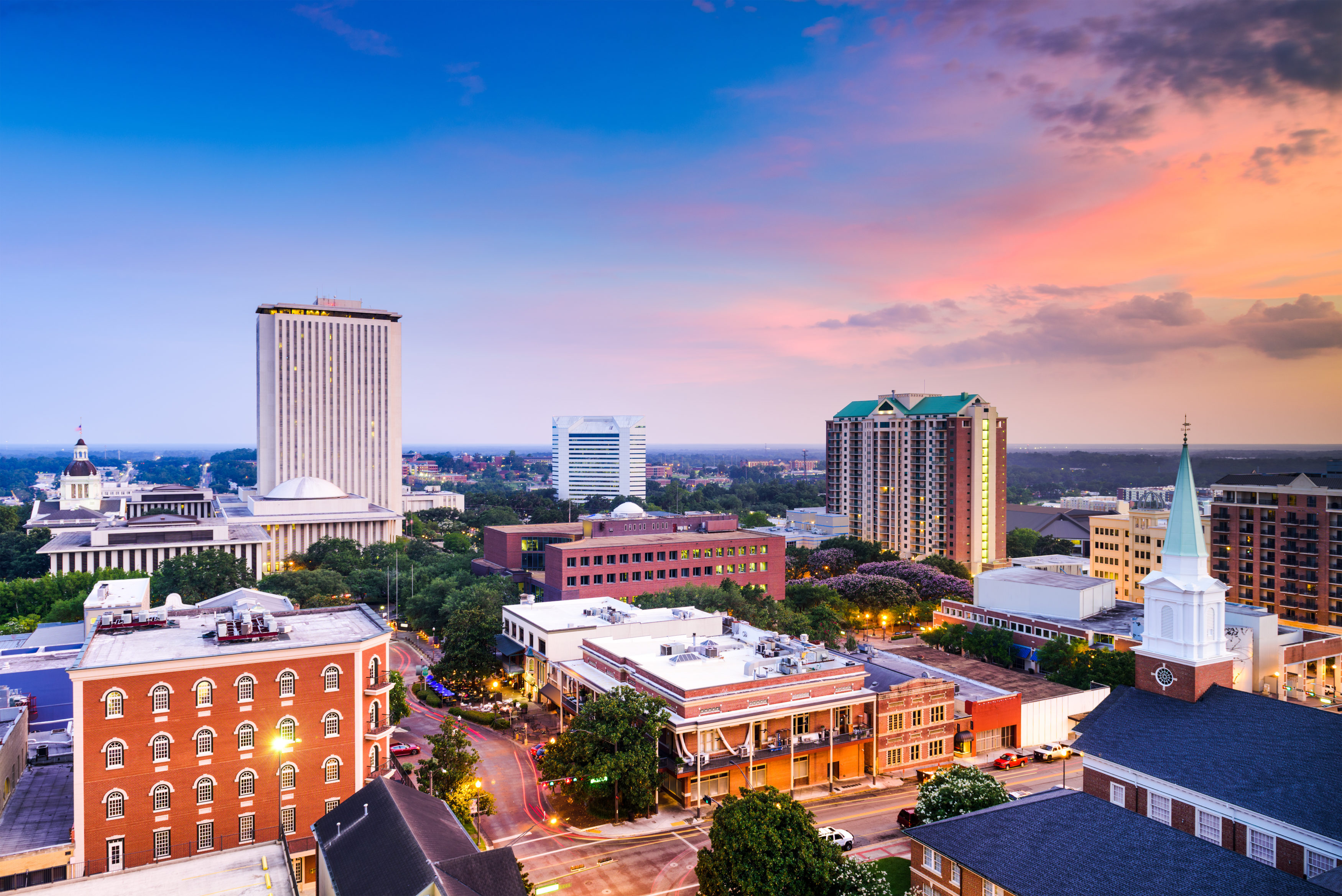 Tallahassee - Large Shot - Adams Street