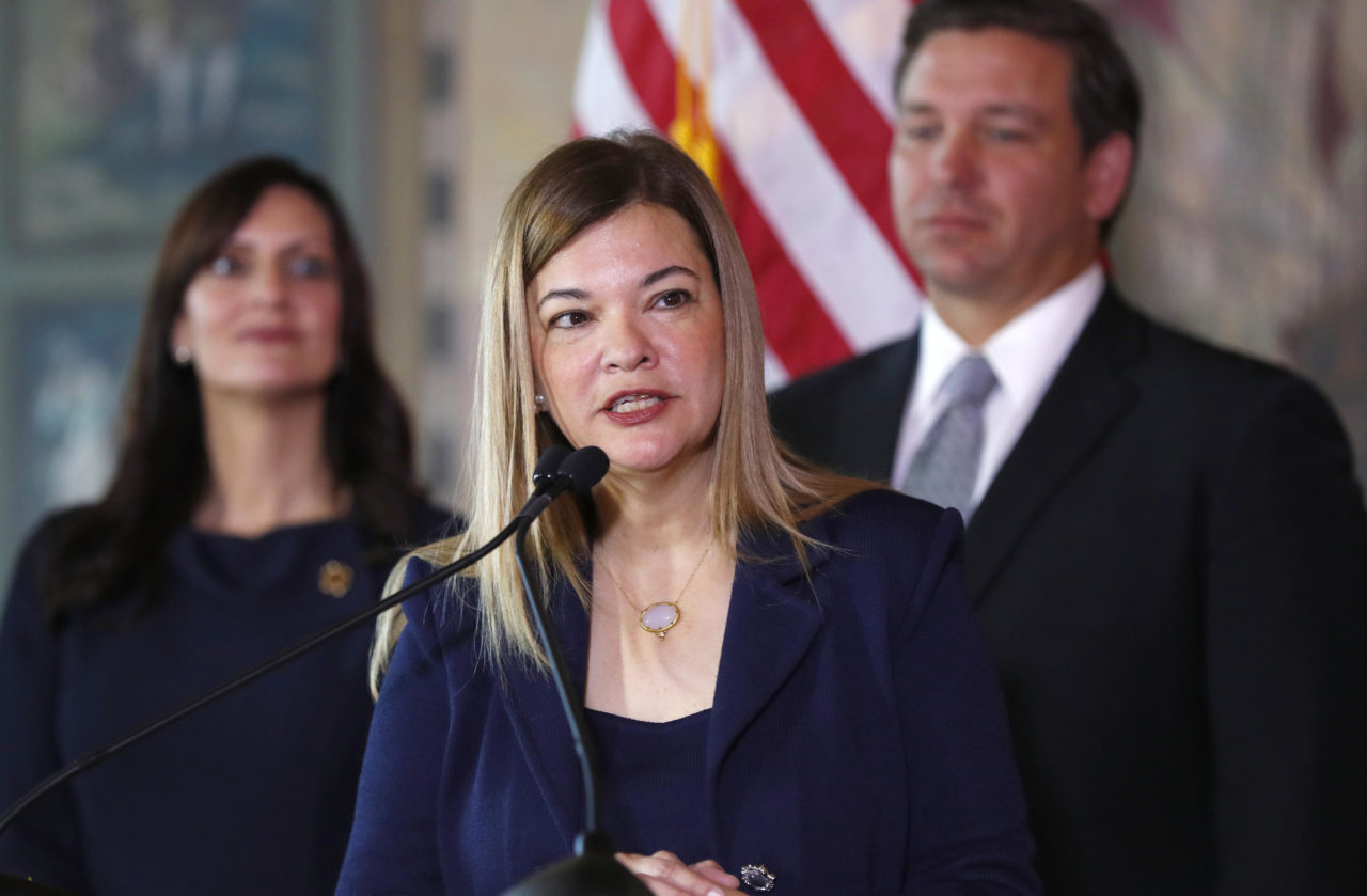 Ron DeSantis, Barbara Lagoa, Jeanette Nunez