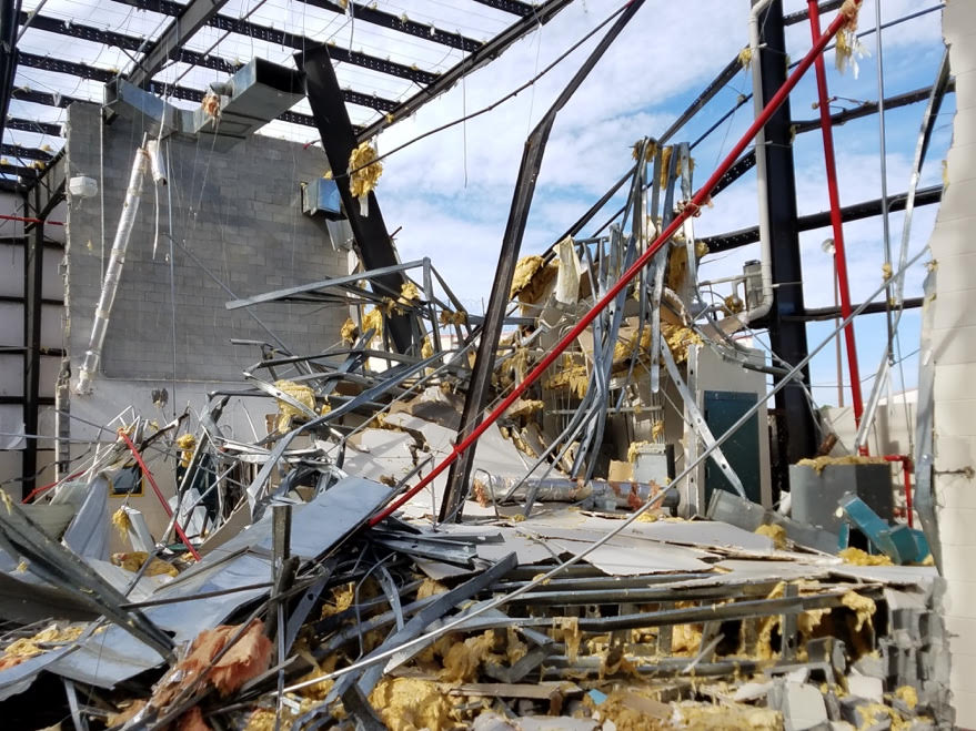 Bay Correctional Facility -- Hurricane Michael Damage