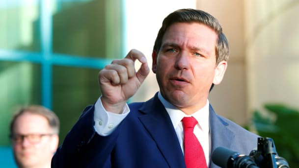 Ron DeSantis AP day