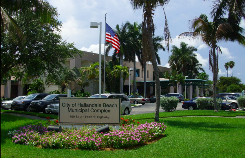 Hallandale Beach City Hall (image via South Beach Hoosier)