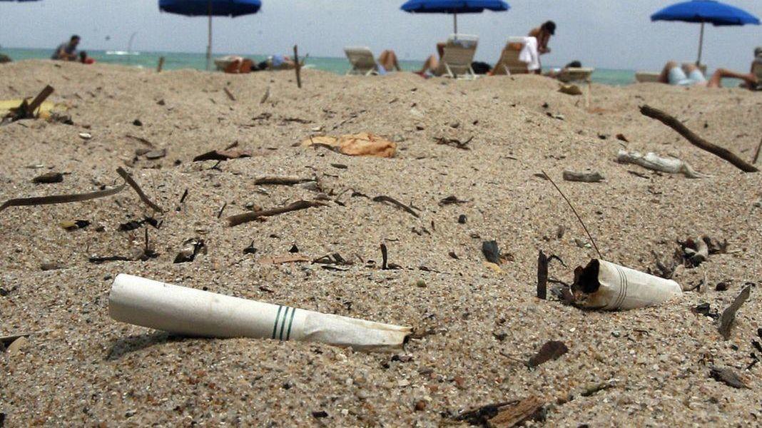 Butt Out Miami Beach Stubs Tobacco Products At Beaches Parks 