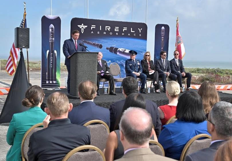 Ron DeSantis announced Firefly factory