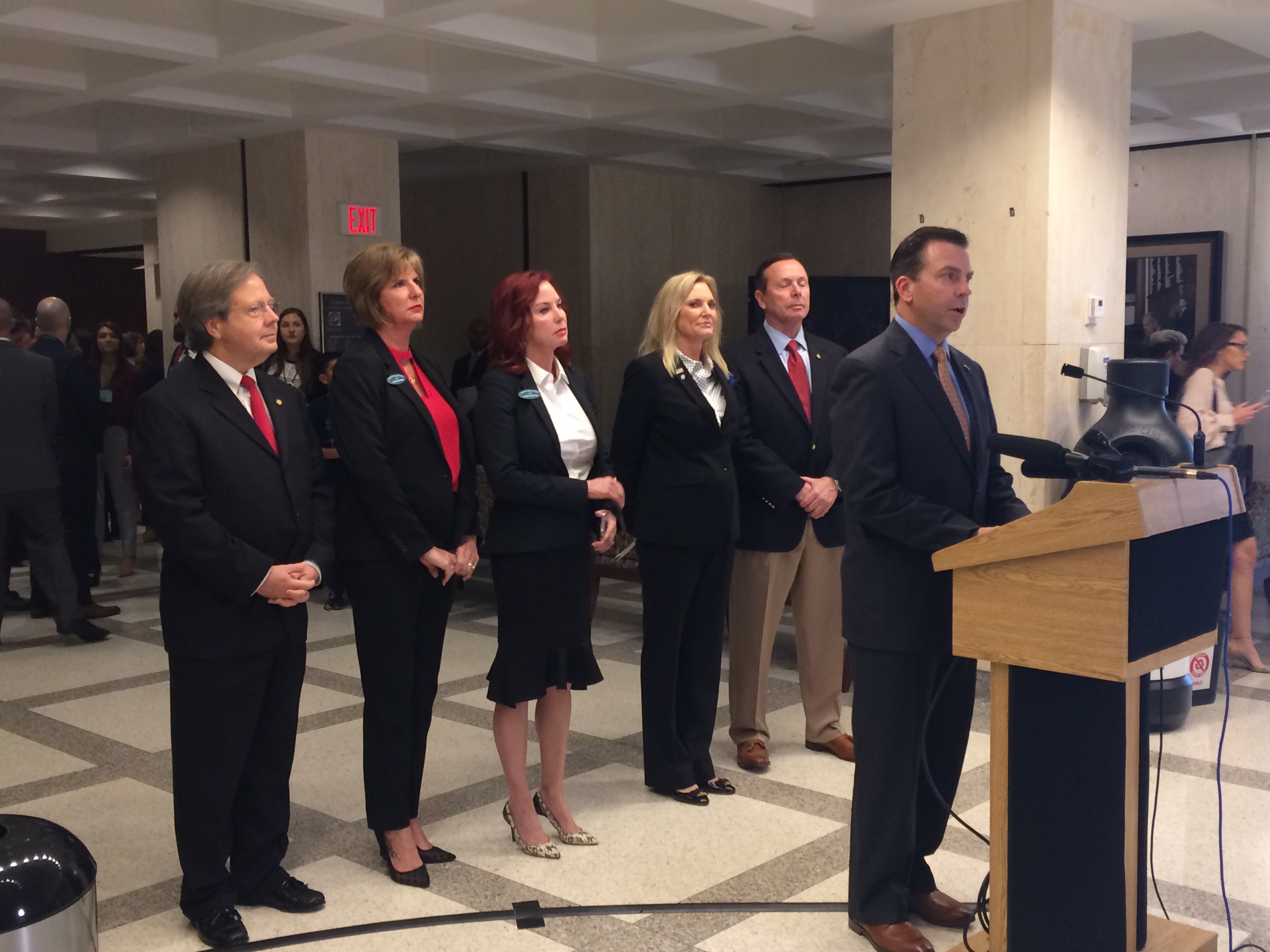 Toby Overdorf trafficking news conference Capitol