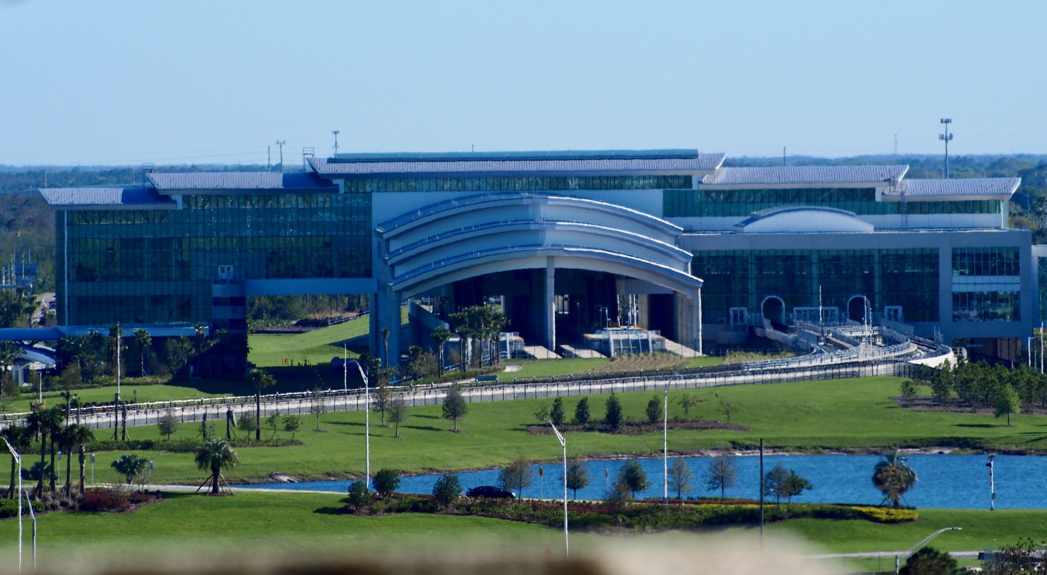 Orlando International Airport train station
