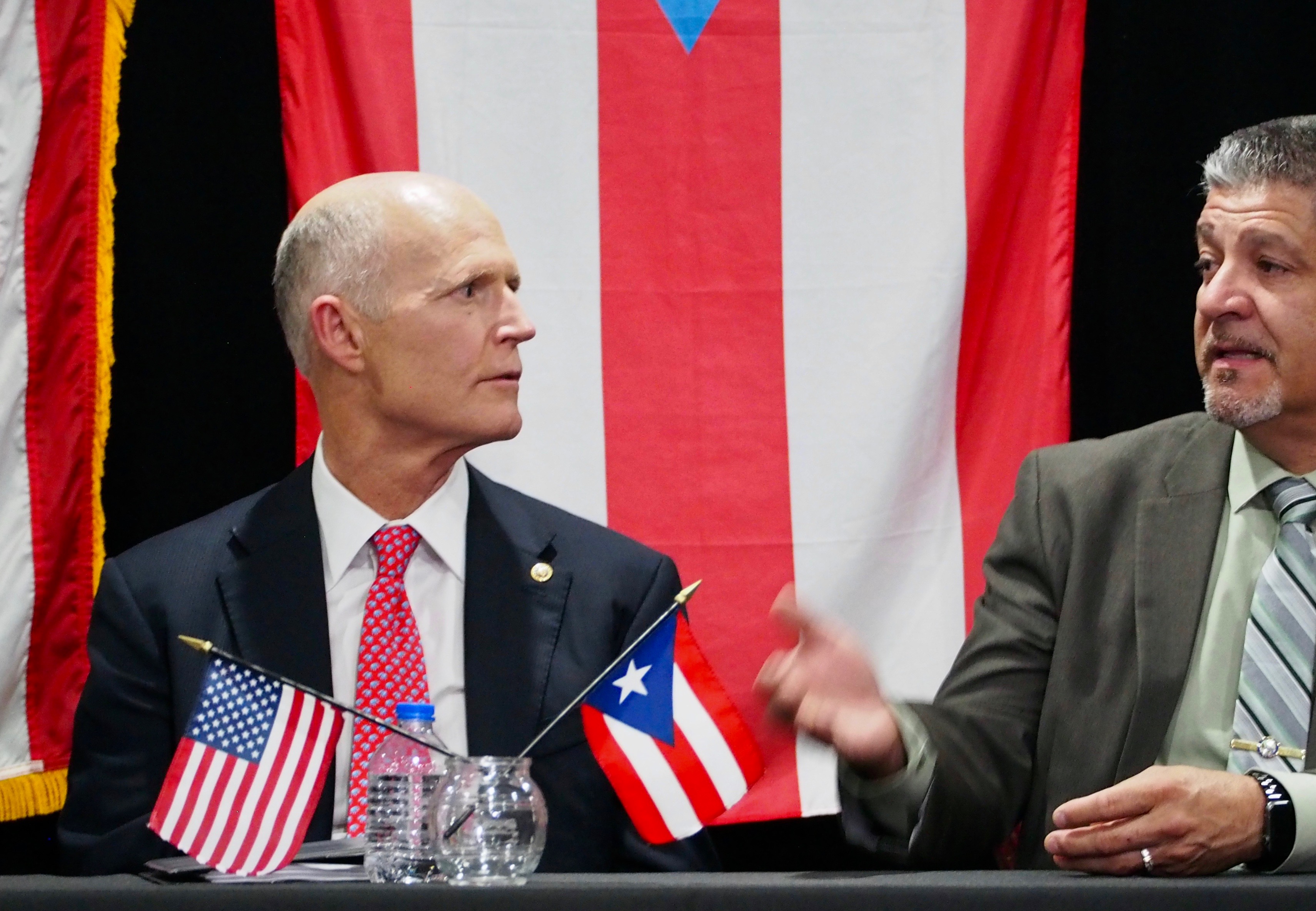 Rick Scott and Bob Cortes