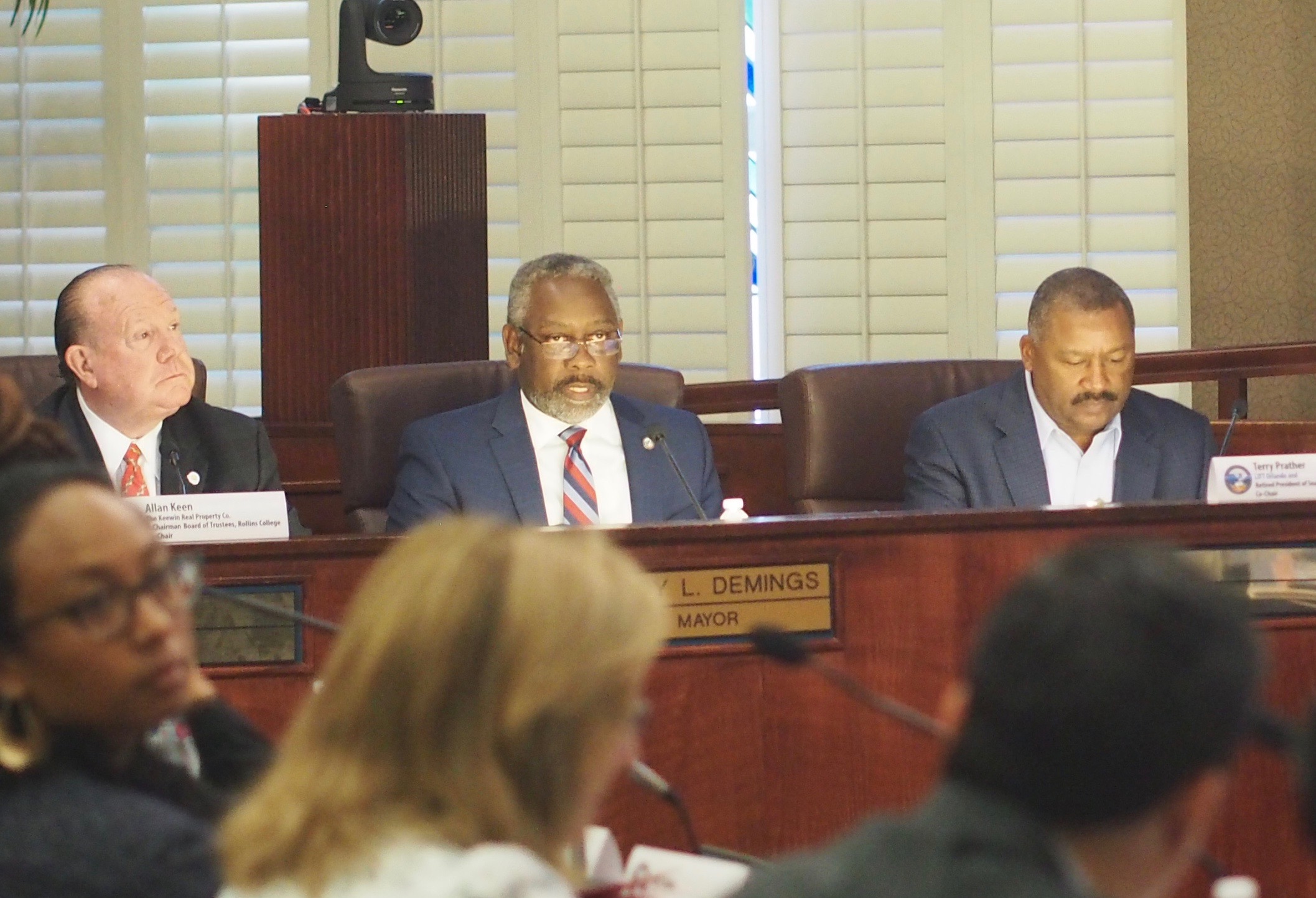 Allen Keen, Jerry Demings and Terry Prather