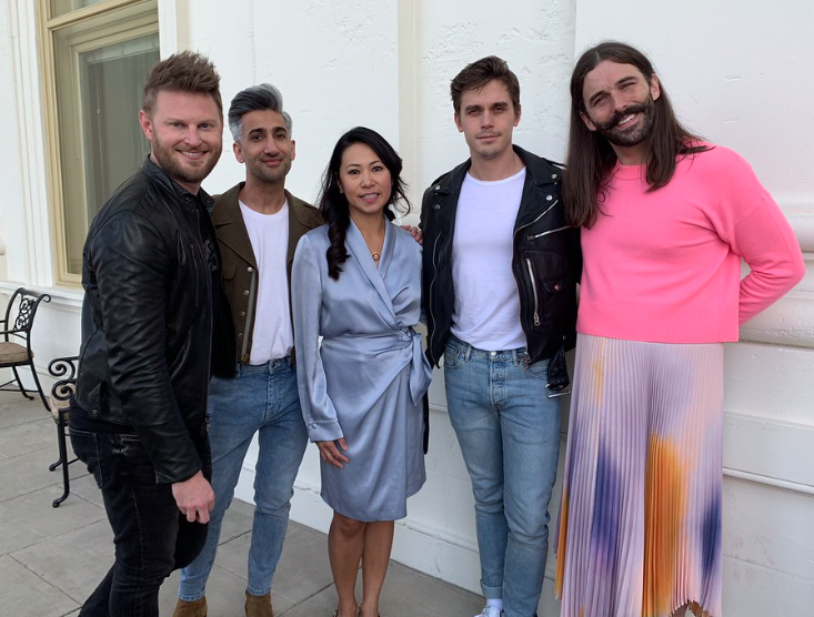 Stephanie Murphy and cast of Queer Eye