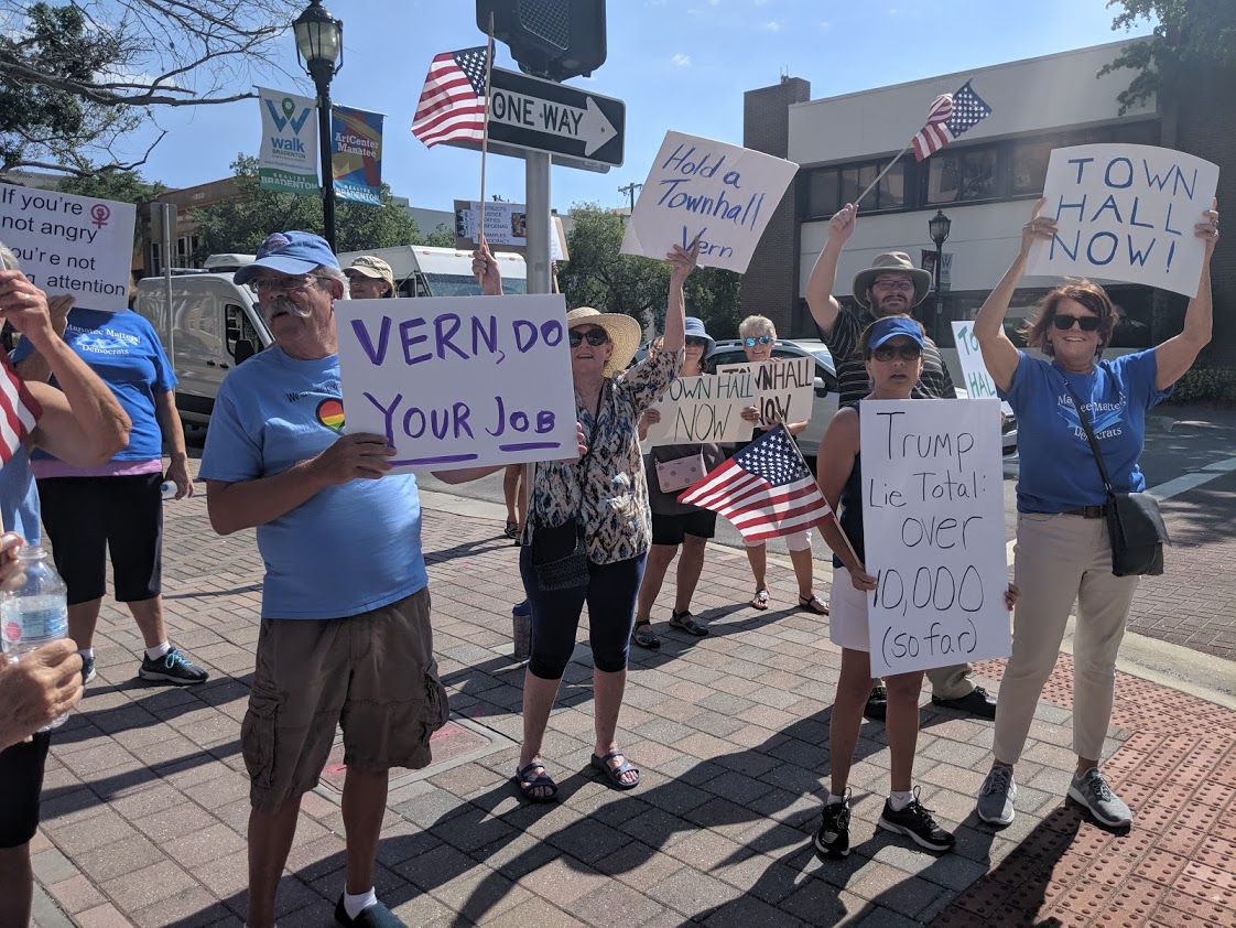 Vern Town Hall Demo4 5-20-2019