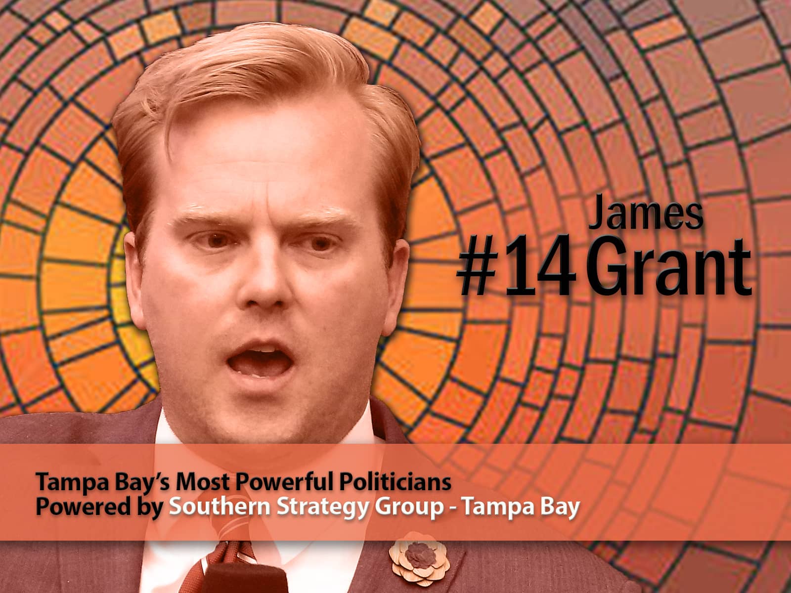 No 14 on the list of Tampa Bay's Most Powerful Politicians Jamie Grant