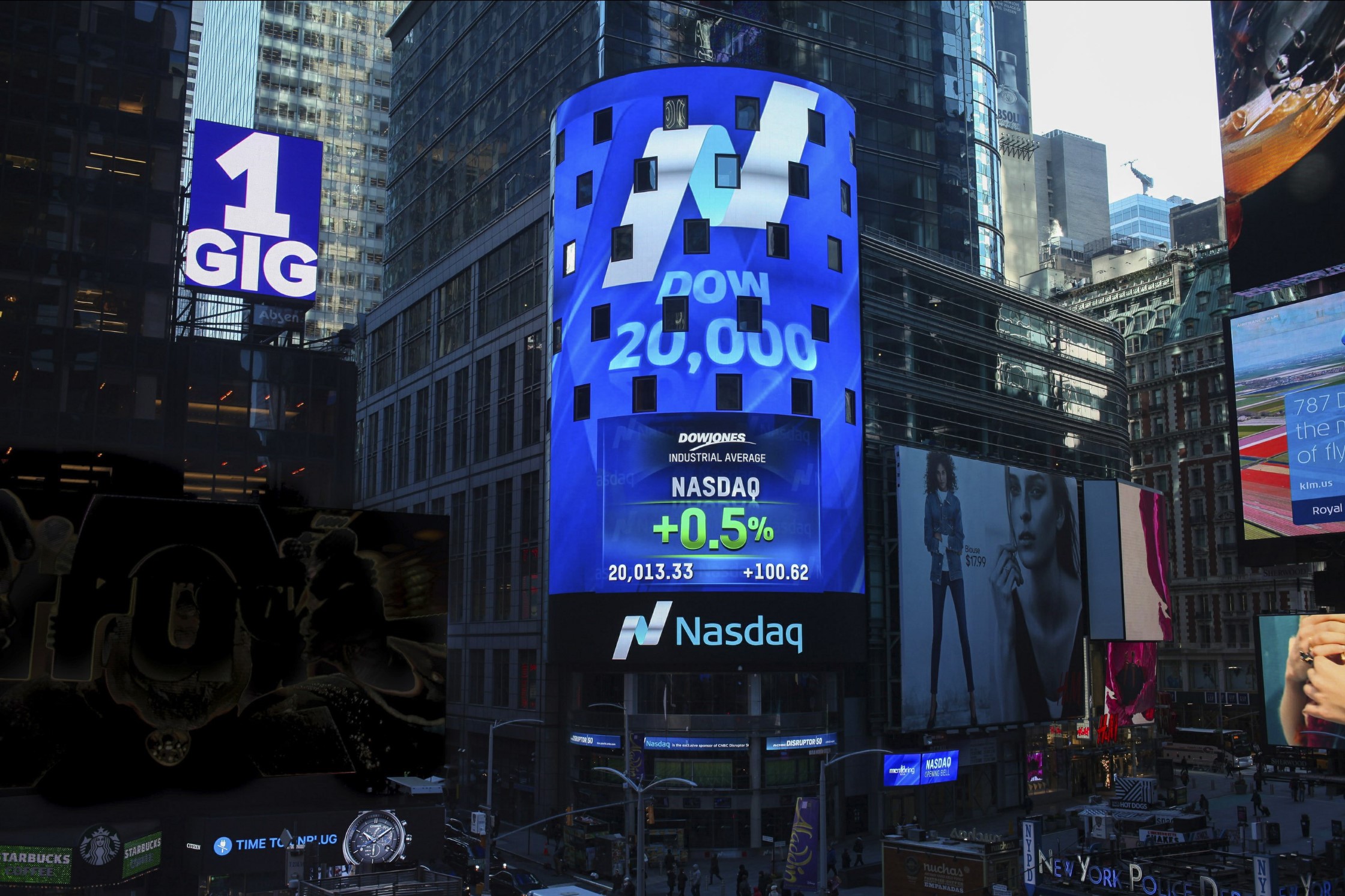 NASDAQ - AP Photo