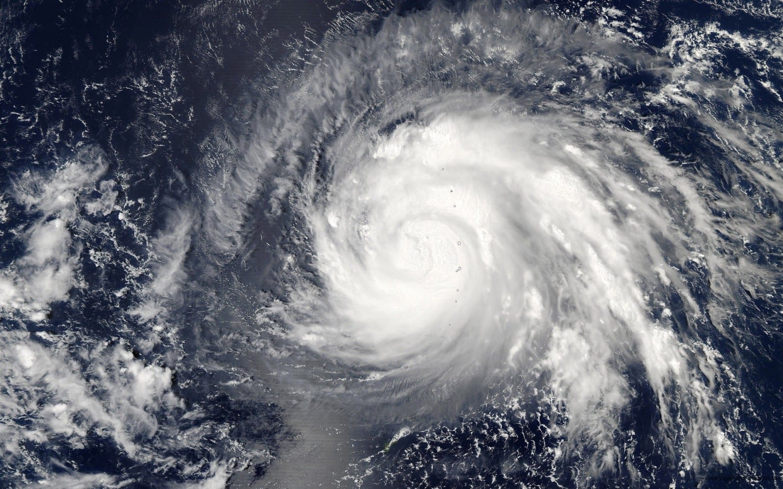 hurricane Irma from space