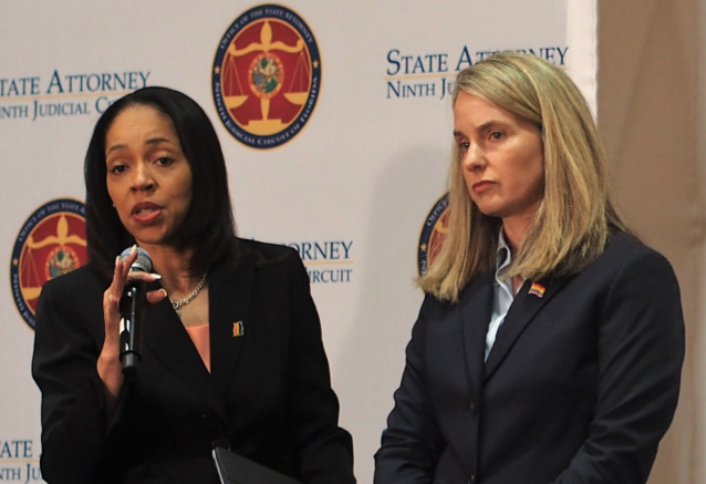 Aramis Ayala and Deborah Barra