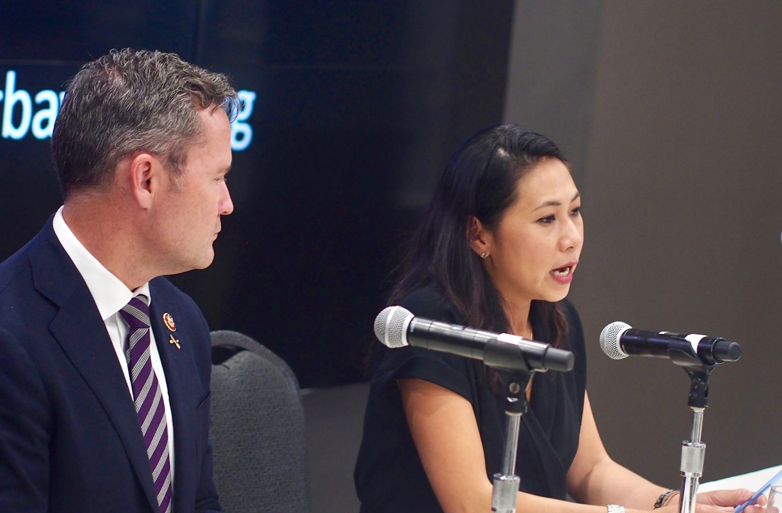 Michael Waltz and Stephanie Murphy