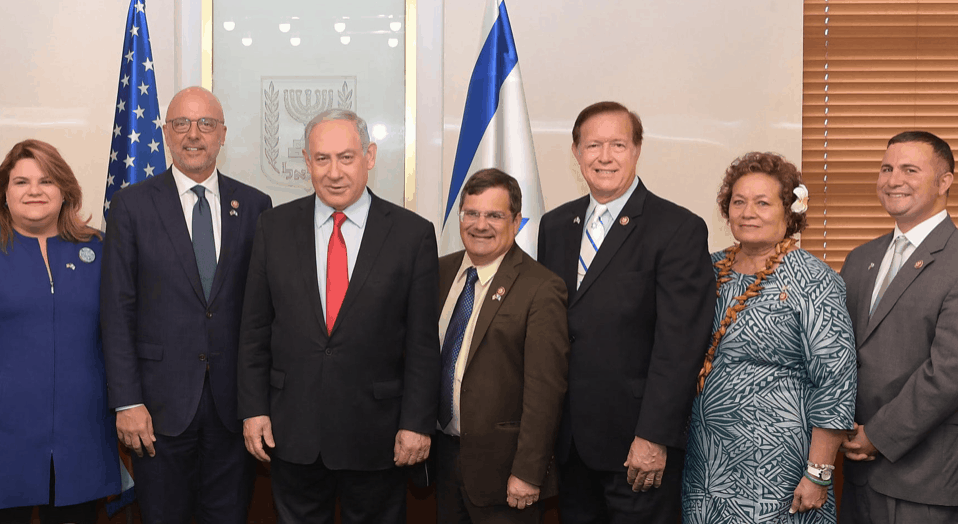 Ted Deutch, Darren Soto, other members of Congress, Benjamin Netanyahu