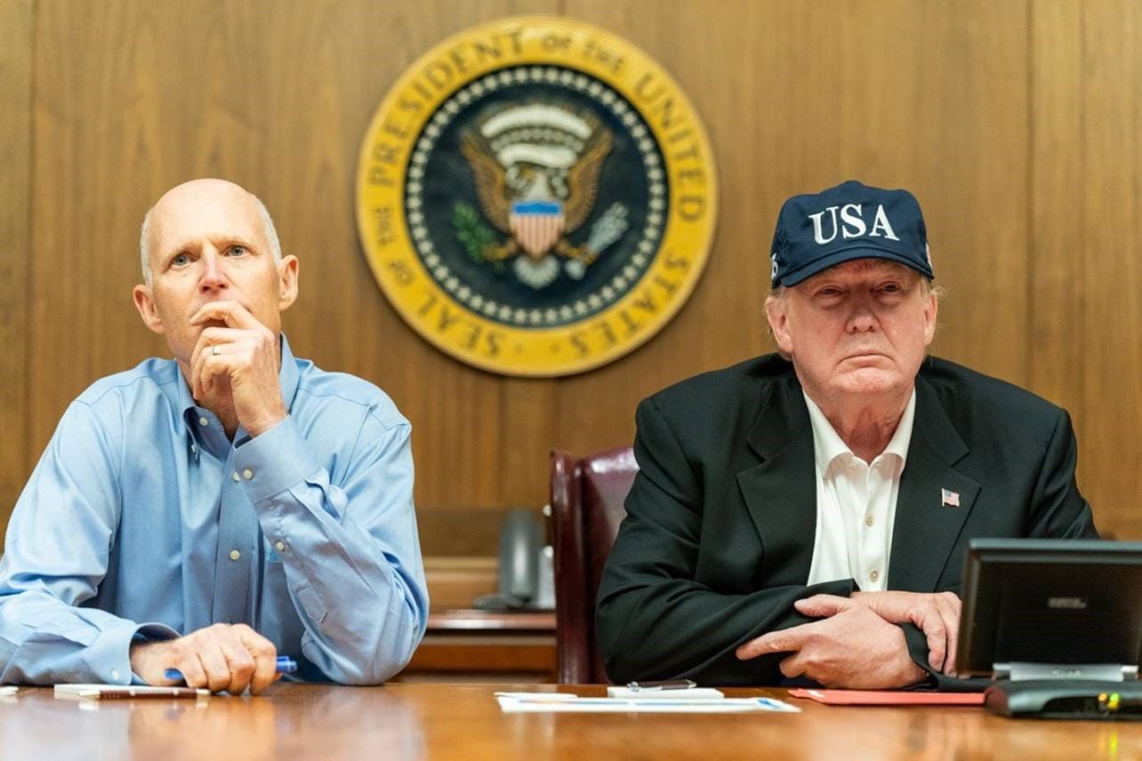 rick scott trump dorian