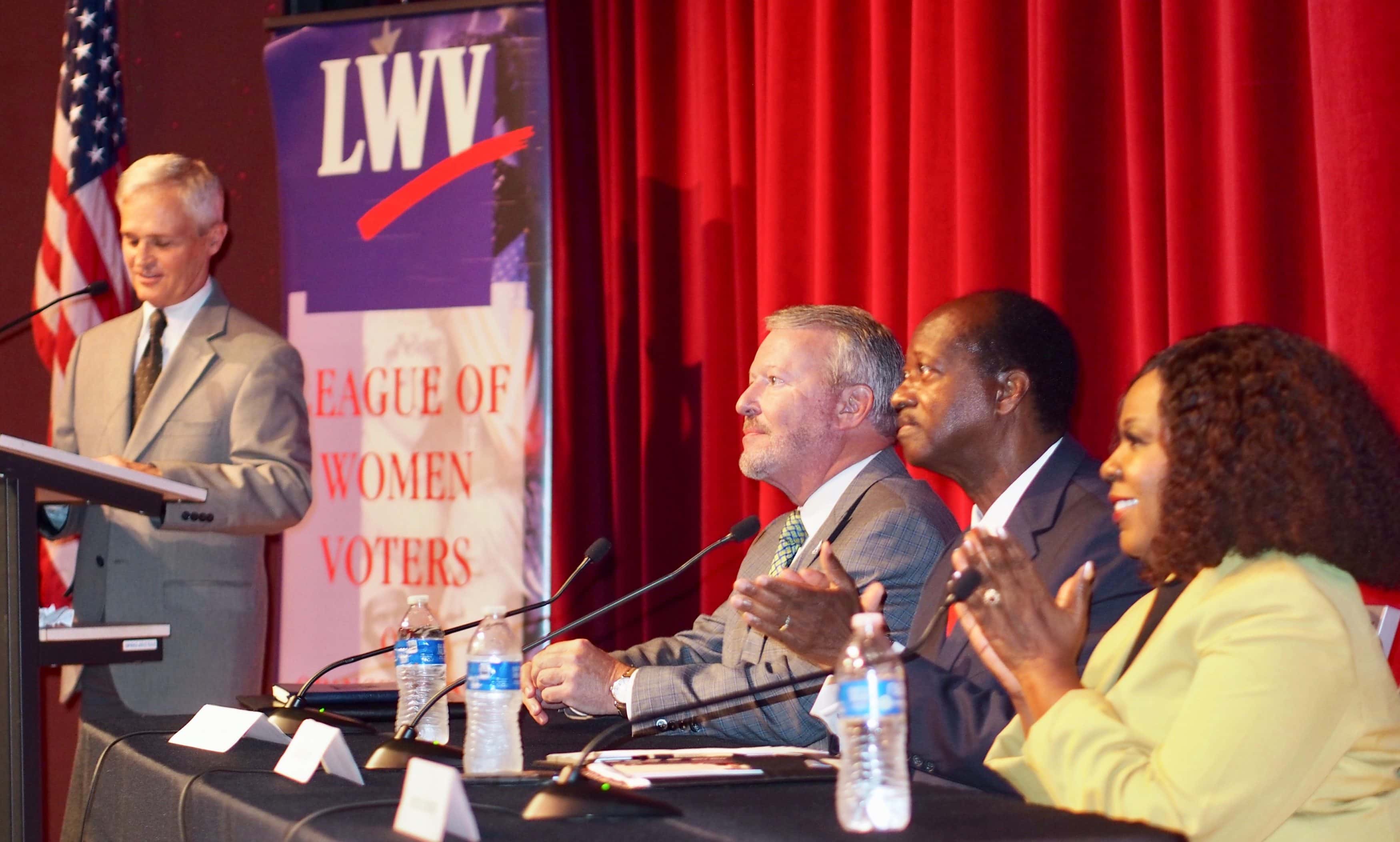 Mike Lafferty, Buddy Dyer, Sam Ings, Aretha Simons