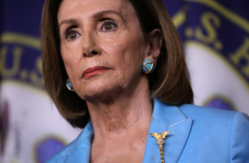 Speaker of the House Nancy Pelosi holds a news conference at the U.S. Capitol in Washington
