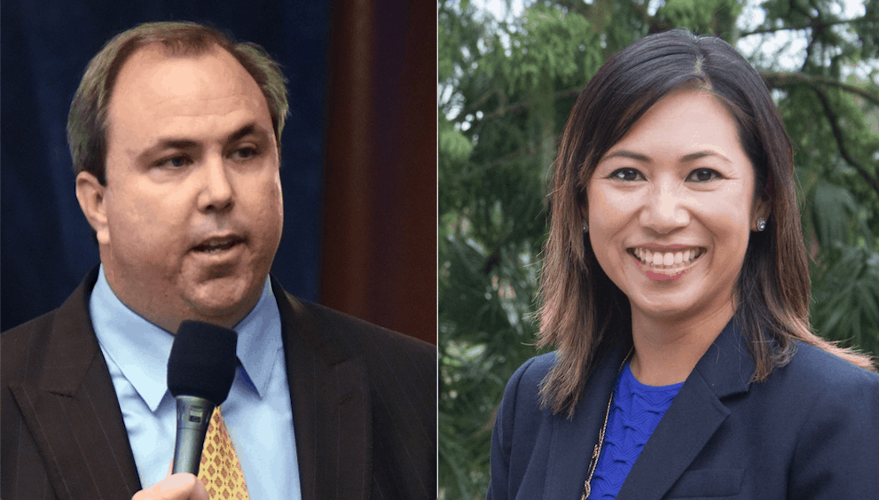 Joe Gruters and Stephanie Murphy