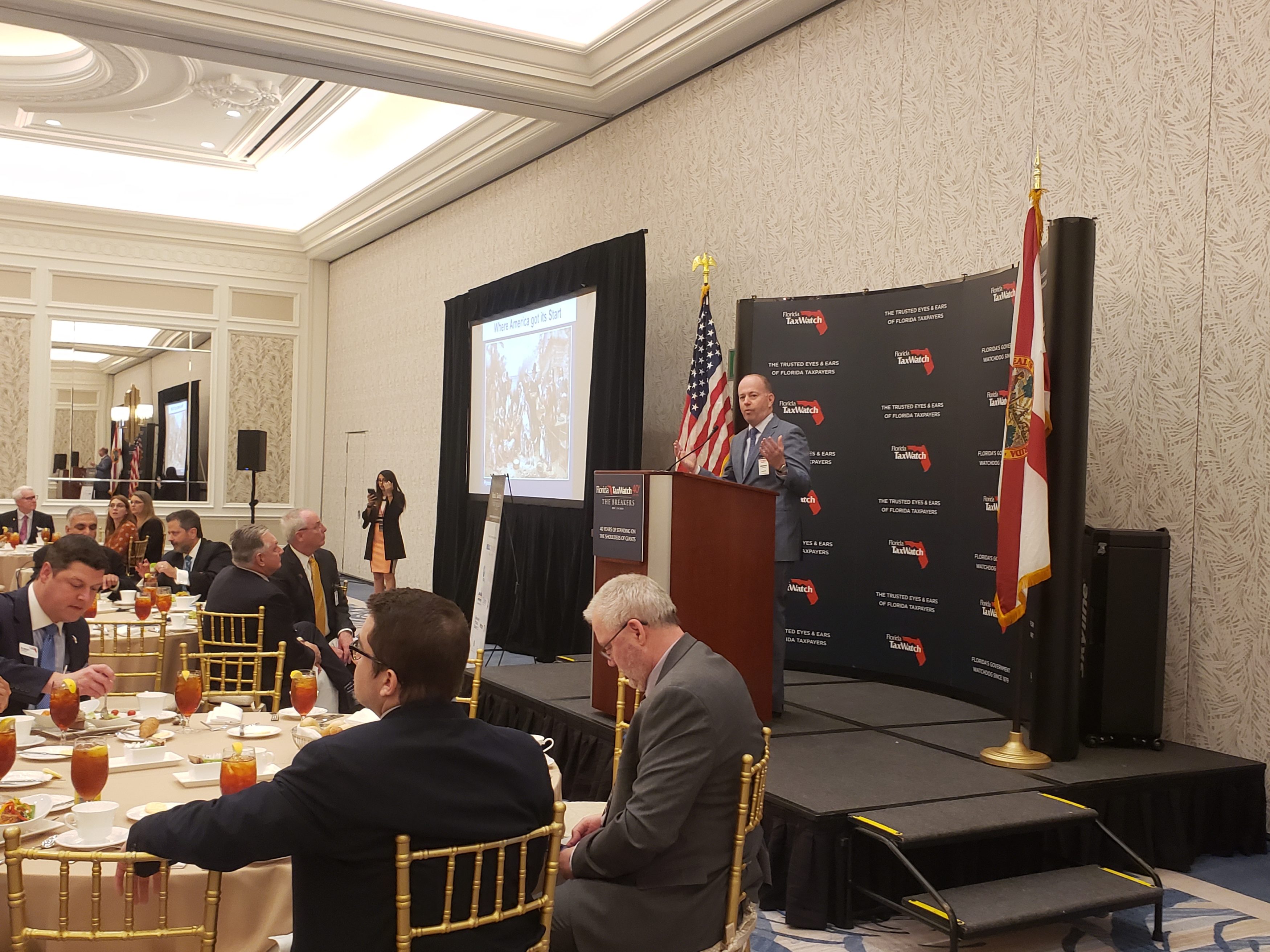 George LeMieux at Florida TaxWatch event
