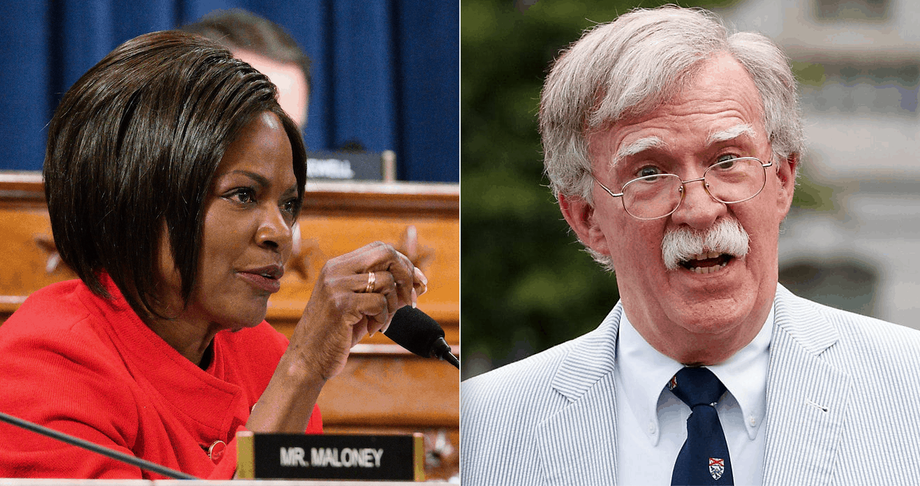 Val Demings and John Bolton