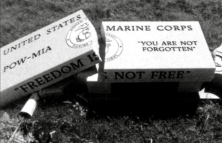 U.S. Marines monument in Pensacola