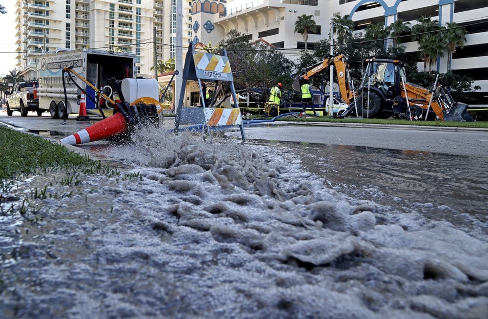 Ft. Lauderdale Sewage -- AP